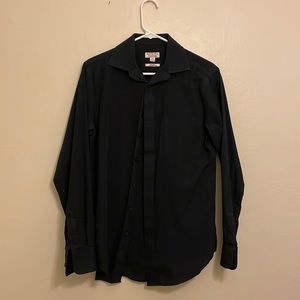 Merona Black Button Down